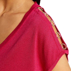 T-Shirt Rose Femme Morgan MRING