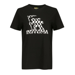 T-shirt Noir/Blanc Femme Gotcha Twist