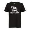 T-shirt Noir/Blanc Femme Gotcha Twist