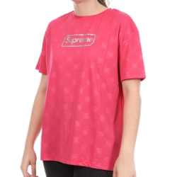 T-Shirt rose/argent femme Supreme Grip Becca