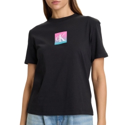 T-Shirt Noir Femme Calvin Klein Jeans Classic Boxed