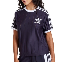 T-Shirt Violet Femme Adidas IZ3201