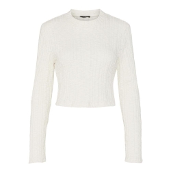 T-Shirt Beige Femme Pieces Luna