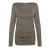 T-Shirt Taupe Femme Vero Moda Saanvi