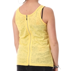 Débardeur Jaune Femme Von Dutch Zip