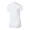 Polo de sport Blanc Femme Nike Dry SS Bld