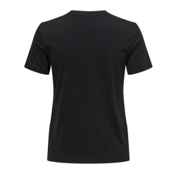 T-shirt Noir Femme Only Lima