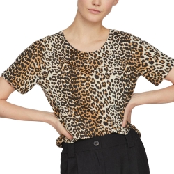 T-shirt Beige Léopard Femme Vila Mooney