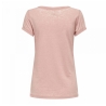 T-shirt Rose Femme Only Wrongly