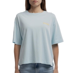 T-shirt Bleu Femme Teddy Smith Icy