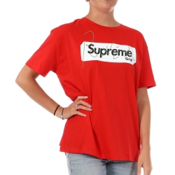 T-shirt Rouge Femme Supreme Grip Altaria