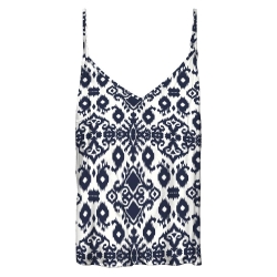 Débardeur Marine/Blanc Femme Vero Moda Easy
