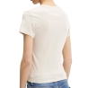 T-shirt Beige/Noir Femme Tommy Hilfiger Essential