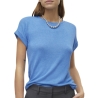 T-Shirt Bleu Clair Femme Vero Moda Brianna 10291353