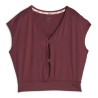 T-shirt Bordeaux Femme Puma Stud Yog