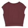 T-shirt Bordeaux Femme Puma Stud Yog