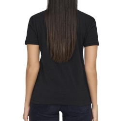 T-shirt Noir Femme JDY Life