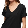 T-shirt Noir Femme Superdry Studios