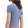 T-Shirt Bleu Foncé Femme Tommy Hilfiger Script