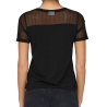 T-Shirt Noir Femme JDY Stinne