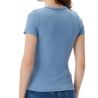 T-Shirt Bleu Moyen Femme Tommy Hilfiger Badge