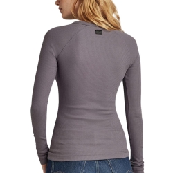 T-shirt Manches Longues Gris G-Star Femme D23343