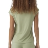 T-shirt Vert Clair Femme Vero Moda 10247666