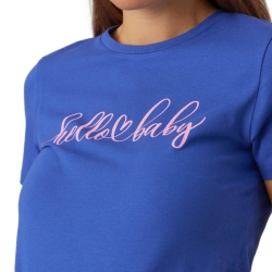T-shirt Bleu Femme Mamalicious Somya