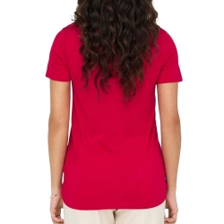 T-Shirt Rouge/Doré Femme JDY Dalila