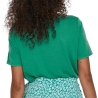 T-shirt Vert Femme Vila Mooney
