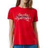 T-Shirt Rouge Femme Pepe jeans Bero