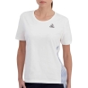 T-Shirt de Sport Blanc Femme Le Coq Sportif Heritage N°2 Optical