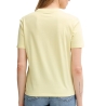 T-shirt Jaune Femme Calvin Klein Jeans Ss Classic