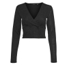 T-Shirt Manches Longues Noir Femme Vero Moda Kanva