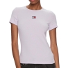 T-shirt Violet Femme Tommy Hilfiger Badge