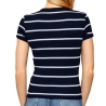 T-shirt Marinière Marine Femme Tommy Jeans Slim Essential