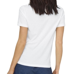T-Shirt Blanc Femme JDY Michigan Life