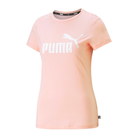 T-shirt Rose Femme Puma Logo 586775