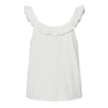 Top Blanc Femme Pieces Astina