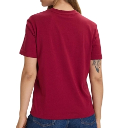 T-Shirt Bordeaux Femme Calvin Klein Jeans LV047C912G