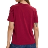 T-Shirt Bordeaux Femme Calvin Klein Jeans LV047C912G