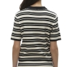 T-Shirt Beige/Noir Femme Vero Moda Gold