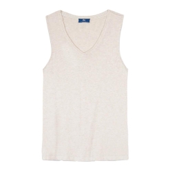 Débardeur Blanc Femme TBS ADINADEBP