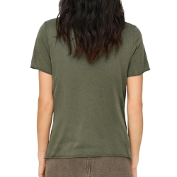T-shirt Kaki Femme Only Lucy