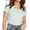 T-shirt Turquoise Femme Guess Mini Triangle