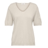 T-Shirt Beige Femme JDY Laya