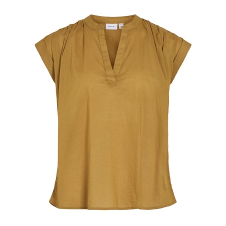 Débardeur Jaune Femme Vila Tink