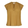 Débardeur Jaune Femme Vila Tink