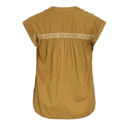 Débardeur Jaune Femme Vila Tink