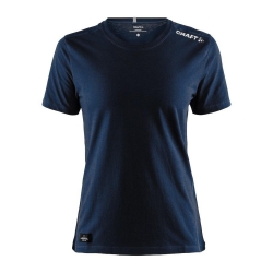 T-shirt Marine Femme Craft Community Mix